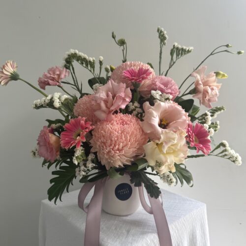 Pretty pink arrangement