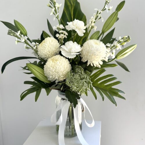 Classic whites in vase