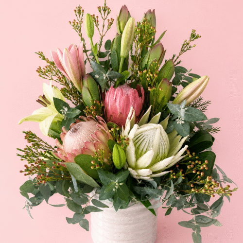 Native & blooms pot