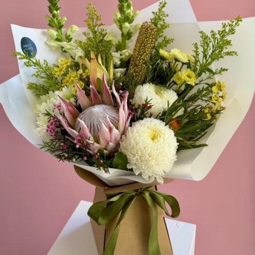 Thoughtful bunch bouquet box